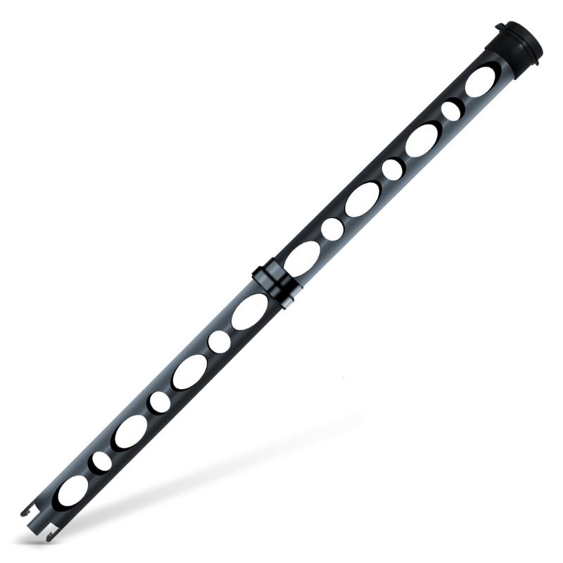 

Multiple Surfaces Golf Ball Retrievers Ergonomic Strong Plastic Head Plastic Body For Hassle Frees Practice Any Location сірий