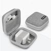 Portable Mini Hard Shell Digital Gadgets Storage Bag Artificial Leather Earphone Charger Case Plug Data Cable U Disk Organizer