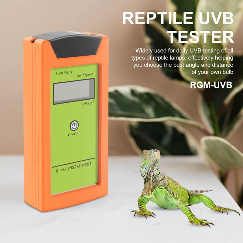 RGM-UVB UVB Tester High Accuracy UVB Detector UVB Test Instrument For Reptile UVB Meter Luminosity Measurement Tool