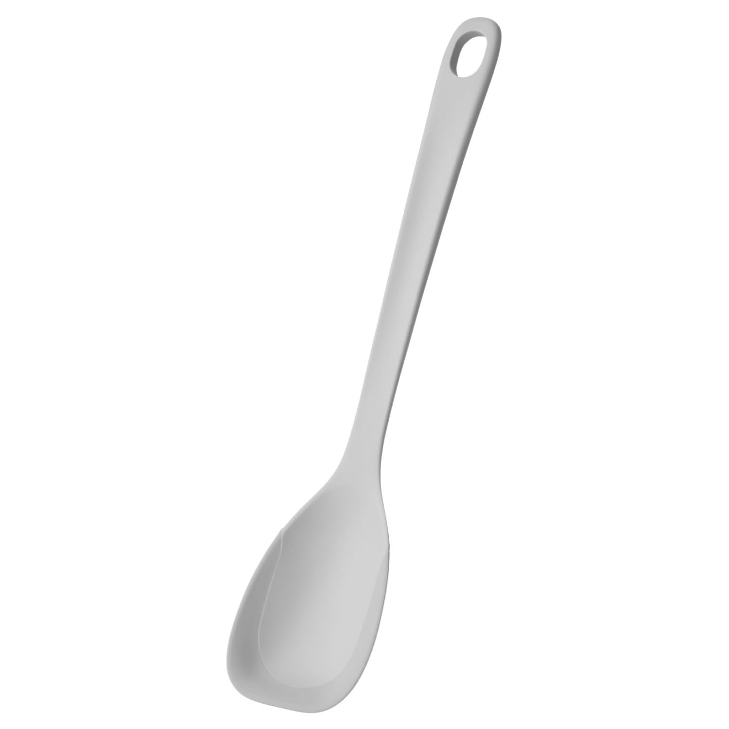 

marna Spoon Spatula up even in small Silicone Spoon Spatula Ladle for Cooking Kitchen Utensil Gray K803GY Easy-to-Stir-Fry (Scoops everything, серый