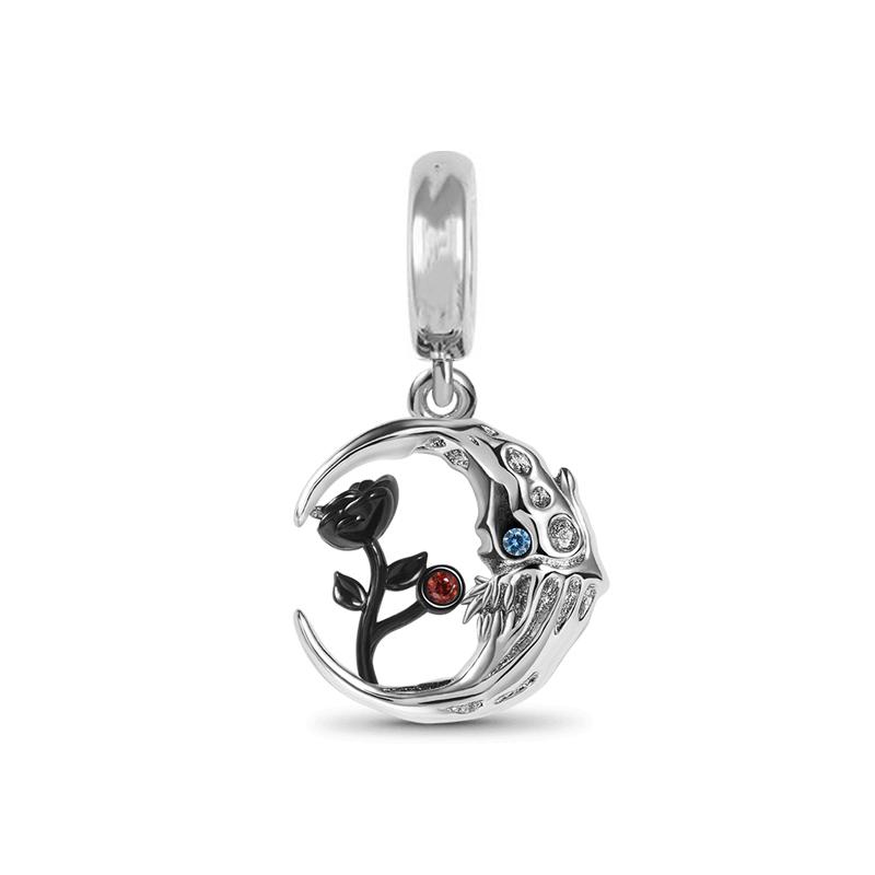 New  Copper Dice Bicycle Stroller Swan Pendants Charms Beads Fit Original Bracelet Accessories Diy Jewelry For Women