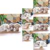 Adorable Plush Bunny Keychain Cute Soft Bag Charm Stuffed Animal Toy For Kids