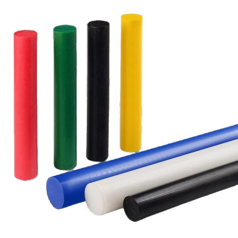 Dual-Color POM Rod & Steel Rod Set: Black/White