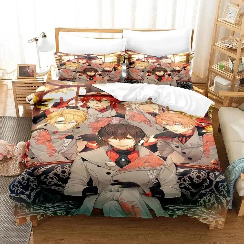 

Comforter Code Realize Guardian Of Rebirth Bedding Set Bed Set Comforter King Queen Size Boys Adult Comforter (quilt)-EU Single(135*200cm)3pcs