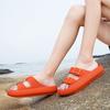 Women's Thick-Soled 4cm Platform Slippers Summer New Non-Slip Casual Beach Sandals Outdoor Indoor Comfortable Buckle Slides