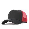 New Era 9FORTY Mesh Cap, Black/Scarlet, Free Size (Adjustable)