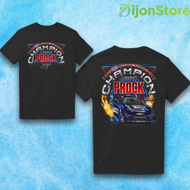 Austin Prock Racing Winner T-Shirt – Official Motorsport Fan Shirt for Racing M