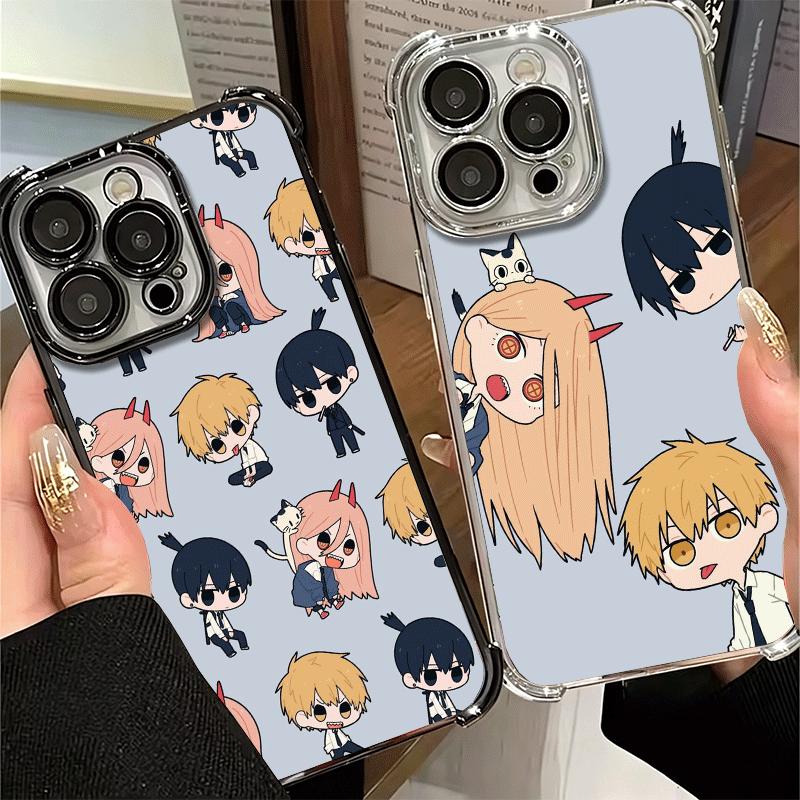 Süßes CSM Anime Charakter Weiches Handyhülle Für Xiaomi Poco X7 X8 Pro Max X6 X5 X3 F8 Ultra F7 M8 M7 M5S Redmi 15C 15A 15 14C 13C 1