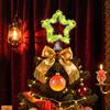 Christmas Fuzzy Grinch Star Tree Topper Holiday Festive Creative Grinch Decoration Christmas Party Home Decor Ornament