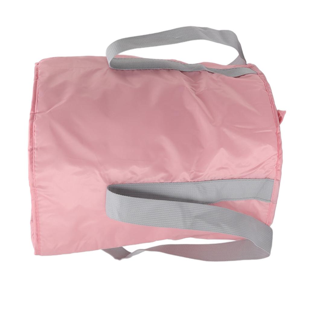 Foldable Foot Tub Polyester Double Layer Collapsible Camping Bucket with Storage Bag for Outdoor