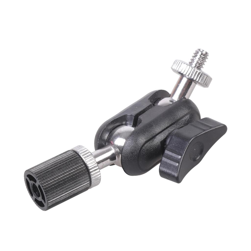 Professional Rotatable 1/4inch Male To Female Threaded Bracket Clamp For Phone Video Mount Camera LED Light Microphone