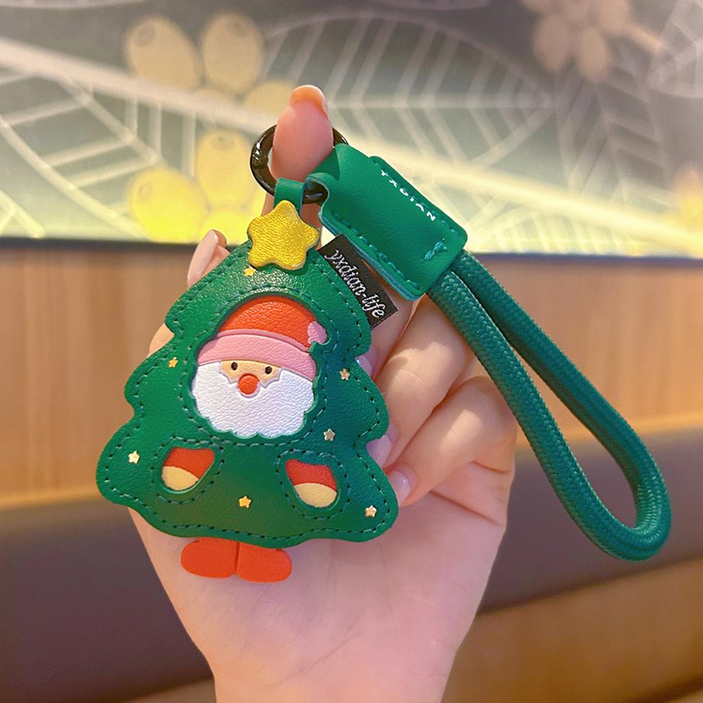 Christmas Bag Charm Pendant Aesthetic Purse Charms Aesthetic Keychains Keyring for Women Backpack Purse Handbag Decors