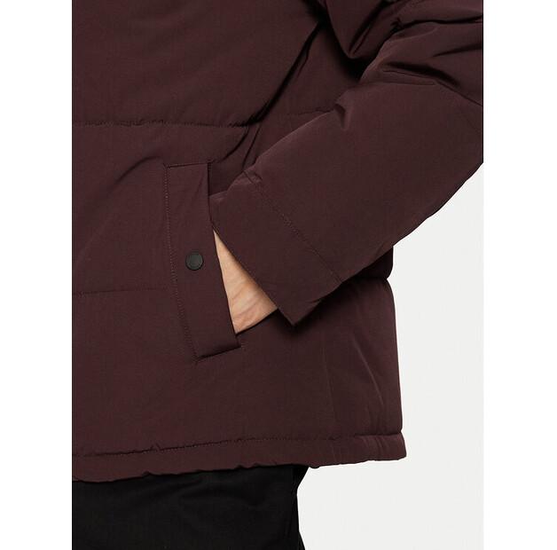 Winter Jacket s.Oliver 2150475 Burgundy Color, Standard Fit
