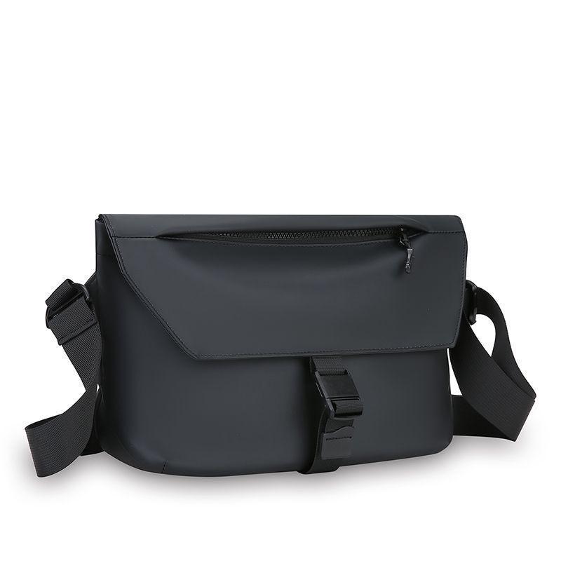 Men's 2025 Fashion Crossbody Bag - Trendy, Solid Color Shoulder Bag for Street, Sports, and Casual Wear.