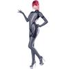 Sexy Cosplay Smooth Shiny Dance Tights [LOST-G] Full-Body Tights, Costume, Pantyhose, (DARK GRAY, L)