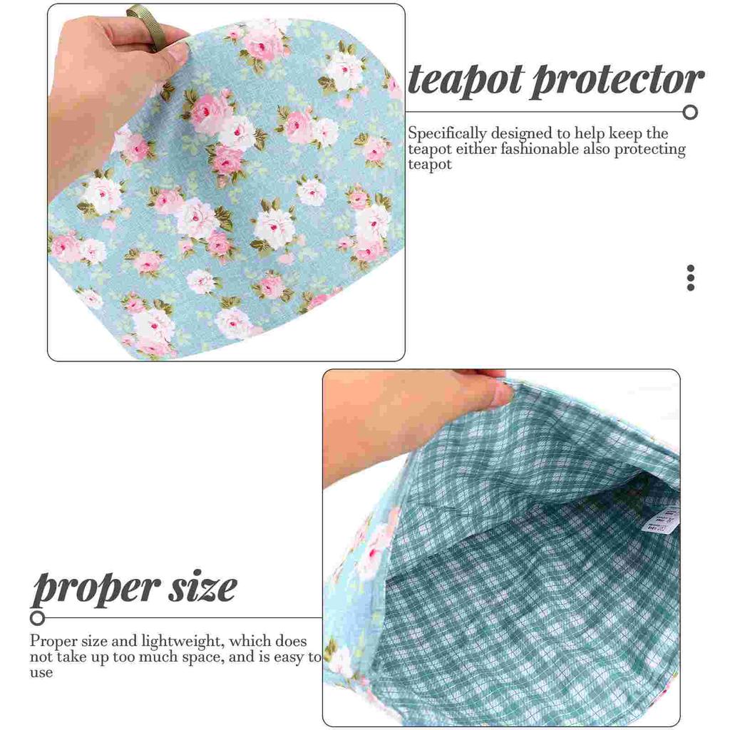 Teapot Insulation Cover Printing Household Bathroom Decorations Warmer Plunger