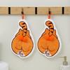 Entzückendes Katzenbaby Cartoon Handtuch – Freches Tierdesign für Badezimmer/Küche