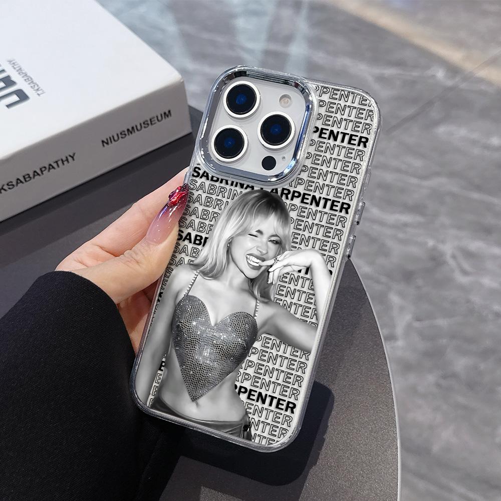 Singer S-Sabrina C-Carpenter Phone Case For iPhone 17 Air 16 E 15 14 13 12 11 Pro Max Plus SE 2020 2022 Soft Back Cover