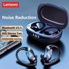 Lenovo LP75 Sportliche kabellose Ohrhörer mit Mikrofonen, Tastensteuerung, LED-Leistungsanzeige, Hifi-Stereoklang Bluetooth 5.3 TWS-Kopfhörer