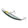 Fishing Lures 3D Vivid Eyes 6.8cm ABS Plastic Durable Natural Sturdy Minnow Lure for Seawater