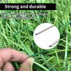 10/20/30/50Pcs Top Green Painted U-shaped Ground Nails Ground Film Fixer Garden Lawn Artificial Turf Tent Stakes Securing Pegs