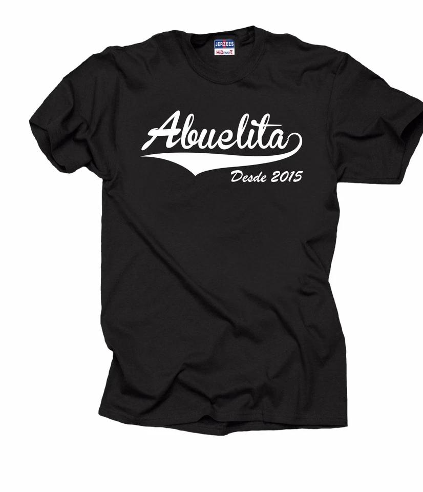 

Gift For Grandmother T-T-shirt Abuelita Desde 2015 Grandma Tee T-shirt Nana T-shirt 2XL