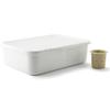 Fuji Enamel Pickling Container, Enamel, Small Size, Large, with Lid and Water Drainer, NK-401