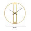 50cm Round Wall Clock for Indoor - Timepiece Dining Room And Office