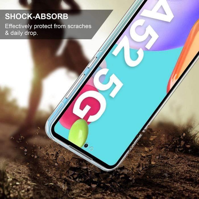 Coque - Samsung - Galaxy A52 5G - Protection 360° - Ultra slim - Transparent