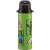 Skater Wasserflasche, 580 ml, Minecraft Direkttrinkflasche, Edelstahl, Sportflasche, SDC6N-A