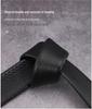 Men's Trendy Automatic Buckle Leather Belt - Versatile, Casual, and Simple Design