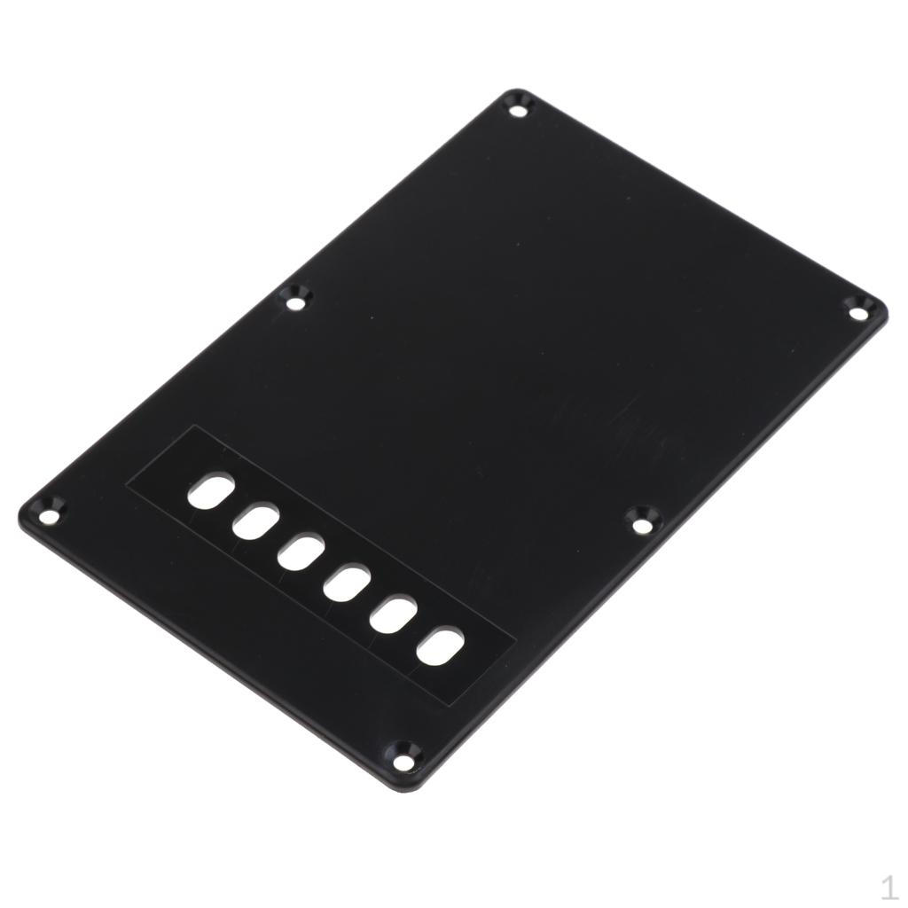 6-Loch-Gitarren-Tremolo-Hohlraumabdeckung, Rückplatte für E.