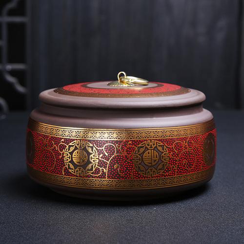 Modern Ceramic Storage Jar Pie Porcelain Sealed Jar Candy Coffee Box Moisture-Proof Porcelain Storage Tank with Lid Home Decor