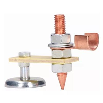 Single Head Magnetic Welding Head Insulating Material Magnetic Welding Support Ground Clamp Tool