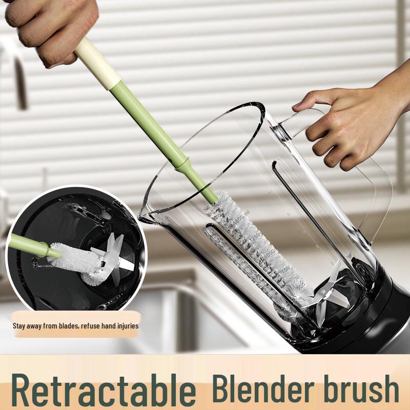 Extendable Long-Handle Cup & Blender Cleaning Brush