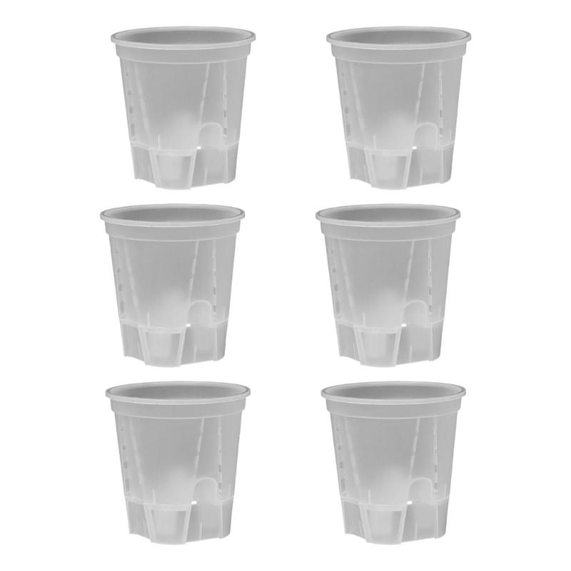 

Pack of 6 Easy to Care Automatic Watering Planter with Clear View Design for Healthy Plant Root in Multiple Dimension 1