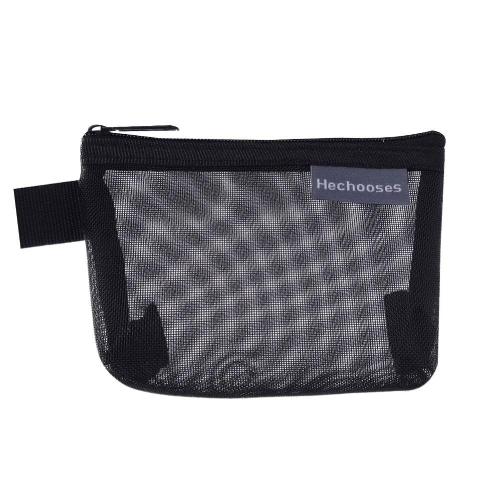 Key Lipstick Mesh Coin Purse Three-dimensional Small Item Storage Coin Bag Nylon Card Holder Office