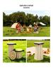 Portable Telescopic Folding Stool for Outdoor Travel and Camping