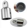 316 Stainless Steel Deck Hinge Slide Cap 22mm Pipe Canopy Tube End External Eye End  Yacht Canopy