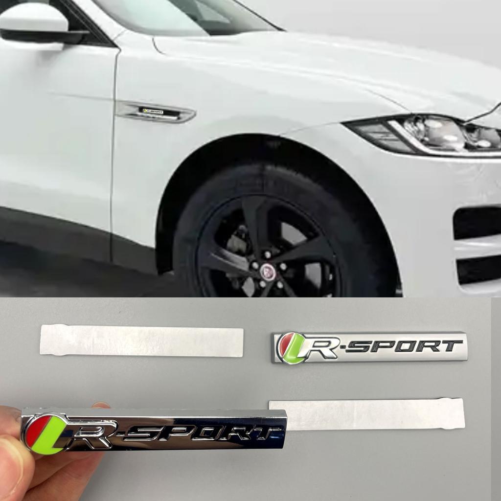 R-Sport Car Badge Emblem For E-Pace F-Pace Sticker Decoration