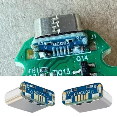 10 PCS Type C Port USB C DIY Connector Type-C Female Socket Connector Replace For Micro-USB 5Pin Female SMT Adapter USB2.0