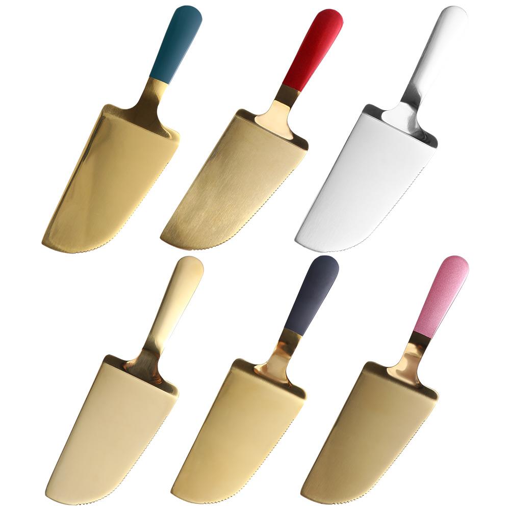 Stainless Steel Pastry Kitchen Blade Cake Cutter Pie Server Pizza Spatula Baking Tool