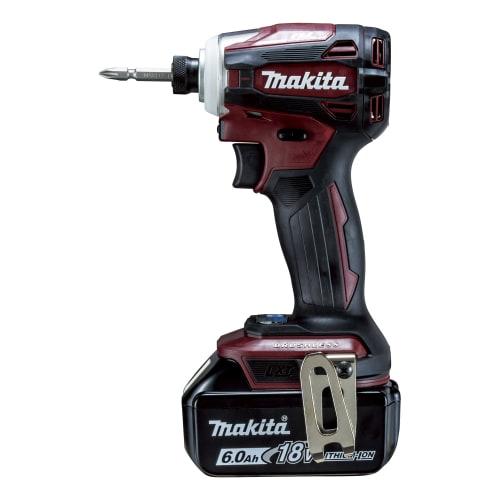 Makita Impact Driver TD172 (18V) Eredeti vörös nyomatékú 180 Nm 2 6,0 Ah akkumulátorok és töltő, TD172DGXAR