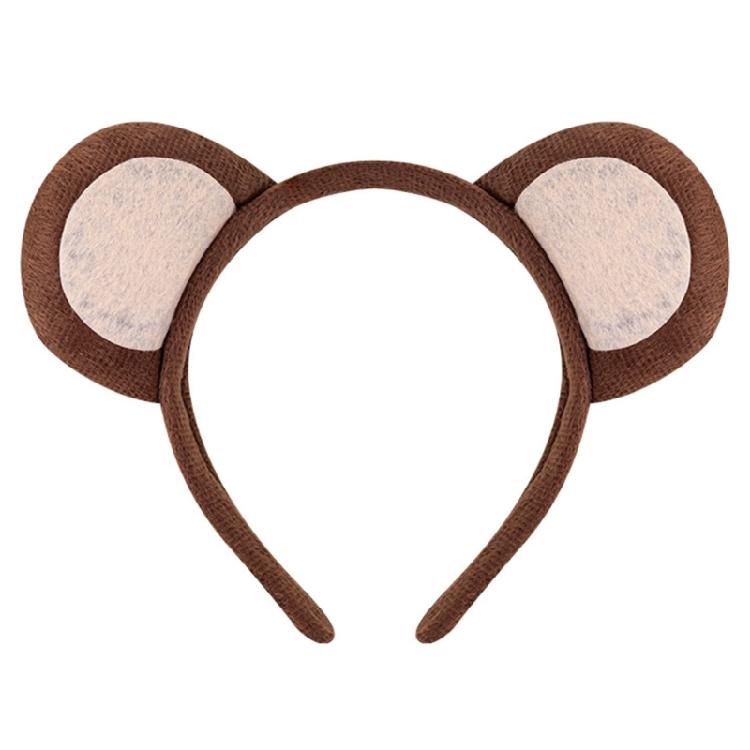Halloween Monkey Costume Accessories Include Monkey Ear Headband Monkey Tail Bowtie Glove Skirt for Kid Boy Girl Cosplay