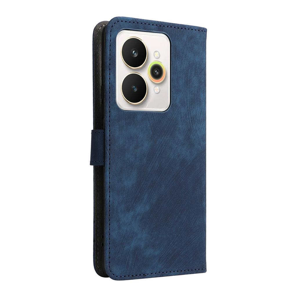 Für Realme 15 Pro 5G/15 5G Hülle Brieftasche RFID-Blockierung PU-Leder Handyhülle Ständer mit Riemen