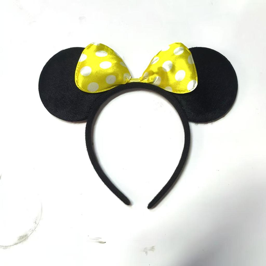 Mickey Bow Headband for Kids: Versatile Amusement Park & Party Accessory