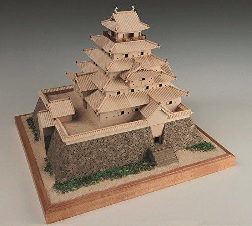 Dřevěný model hradu Woody Joe Tsuruga 1/150