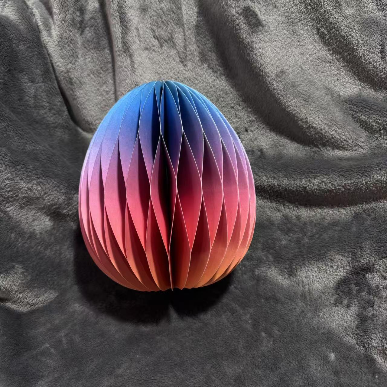 Пасхальный Фонарик Бумажный Подвесной Орнамент Градиентный Gradient