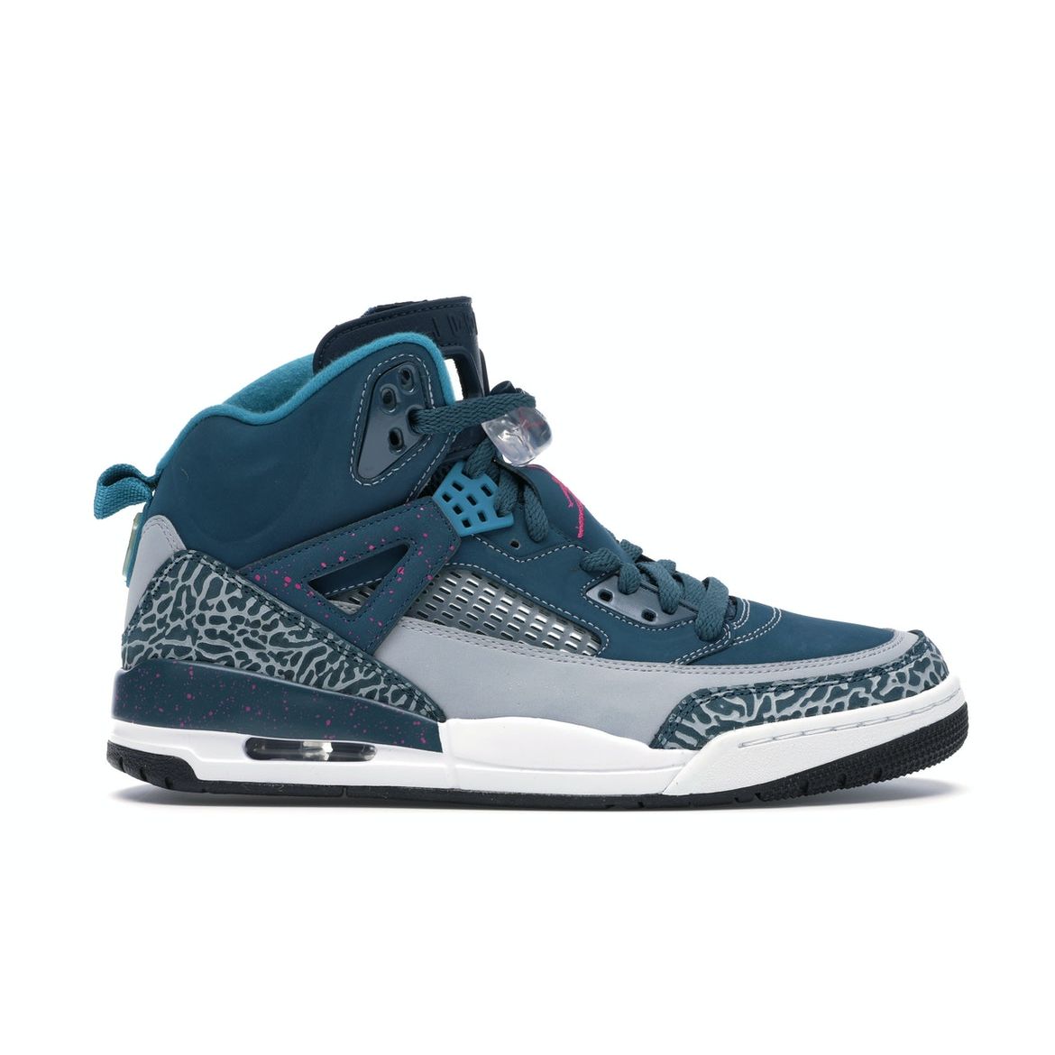 

Air Jordan Jordan Spizike Space Blue Мужские кроссовки Wolf-Grey-Tropical-Teal-Fusion-Pink 315371-407