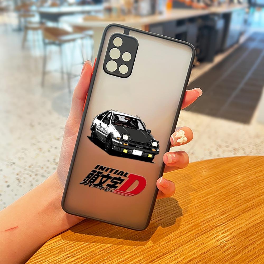 Anime Initial D AE86 Tail Light Posters Case For Samsung Galaxy A73 A72 A71 A53 A52 A51 A41 A33 A32 A31 A23 A22 A21s A13 A12 A11